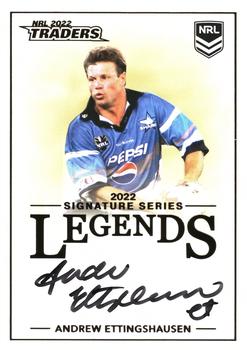 2022 NRL Traders - Legends Signatures #L19 Andrew Ettingshausen Front